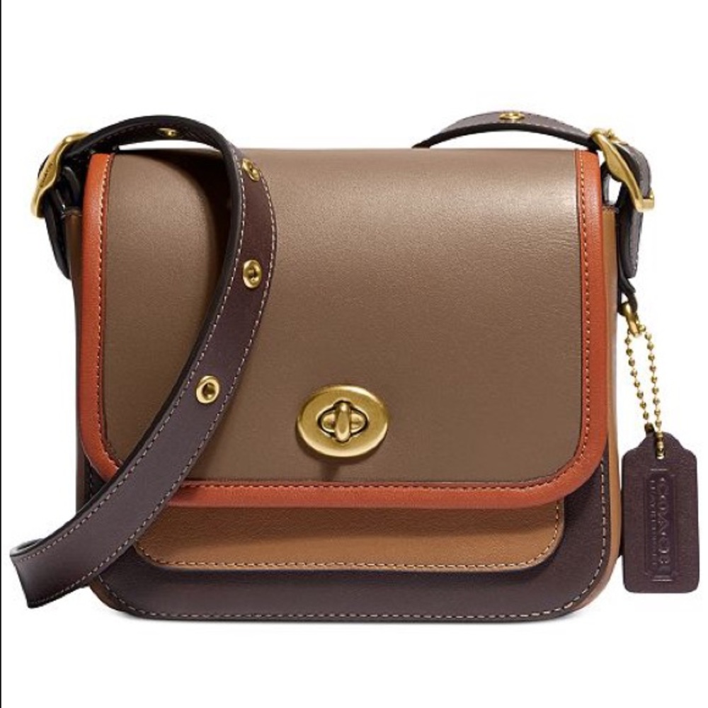 Coach Rambler Crossbody 16 Colorblock